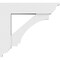Ekena Millwork Standard Imperial Architectural Grade PVC Bracket With Traditional Ends, 5"W x 20"D x 20"H BKTP05X20X20IMP01 - alternate 3